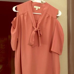 Cold shoulder blouse